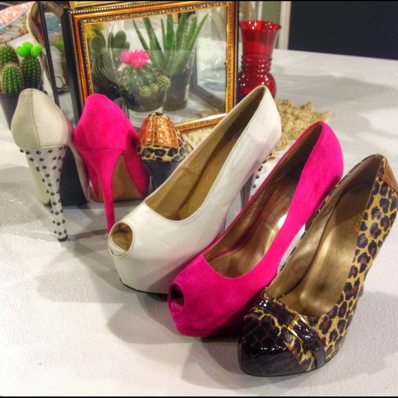 3 Pairs Heels (lot) - Picture 1 of 1