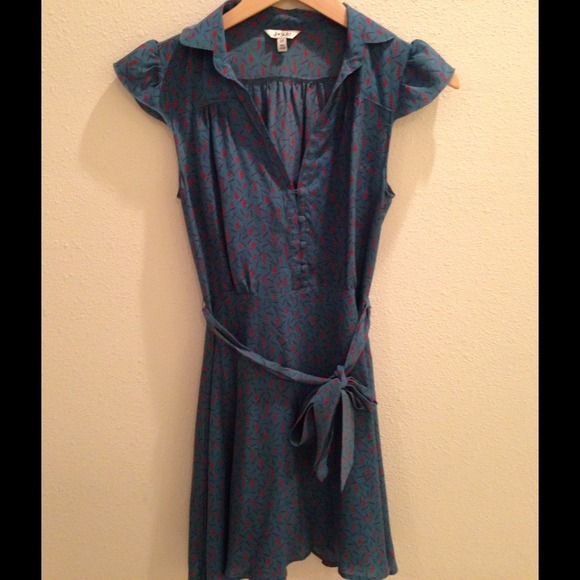 Cute Cap Sleeve Short Dress