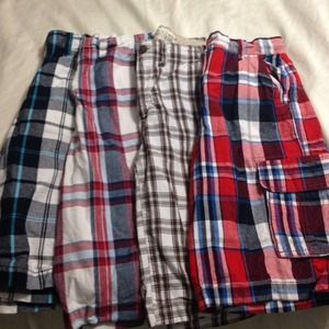 4 pair  ( 14 year old boy) shorts.