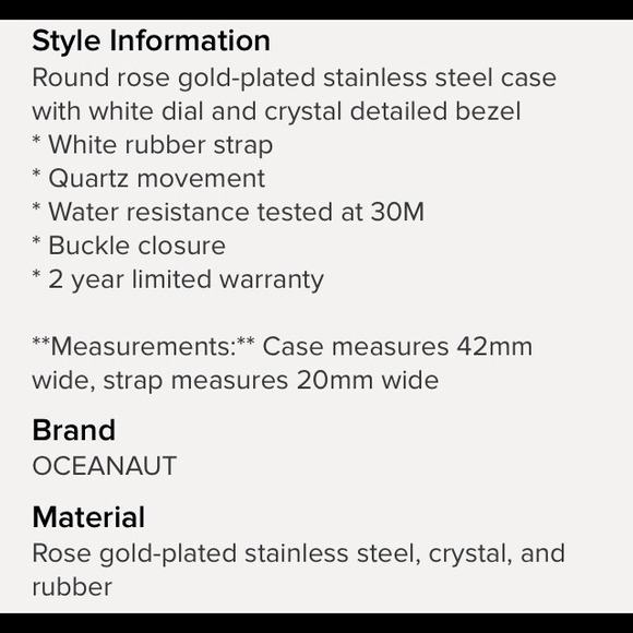 Brand new Rose gold plated watch. - Picture 3 of 3