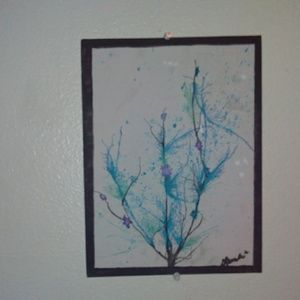 Painting Purple sea by SJB