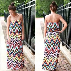 SUMMER SALE! 👏NWOT Chevron Maxi