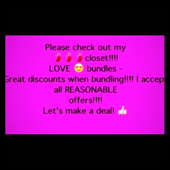 Please check out my Closet for great deals!!!