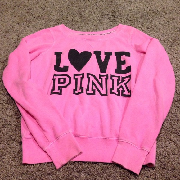 Pink crew neck! Victorias Secret!