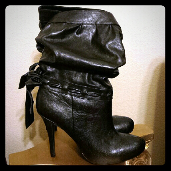 Black boots