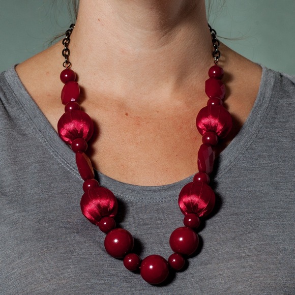 Red Bead Necklace