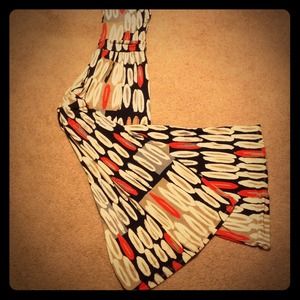 Black/Tan/Red/White/Gray Jumpsuit