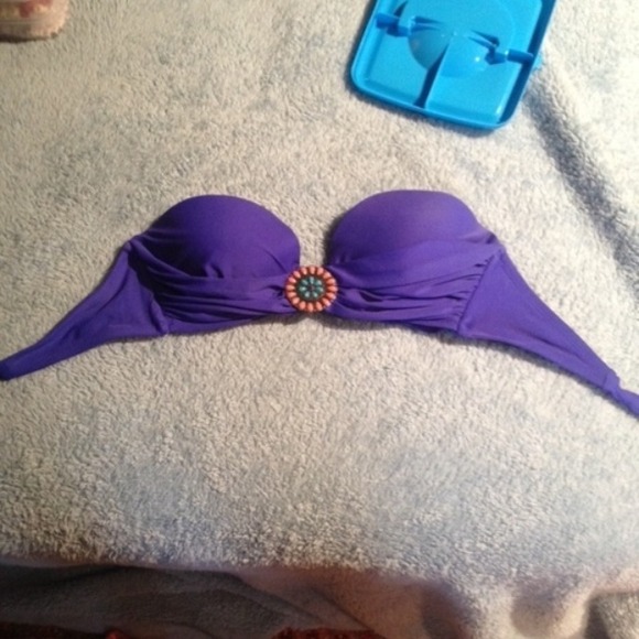 Royal blue bikini top