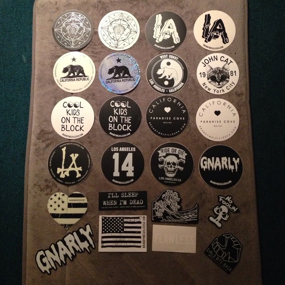 RESERVED for vicxxx Brandy Melville stickers