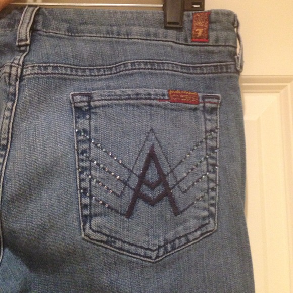 Seven Jeans A Pocket with sequins- size 30