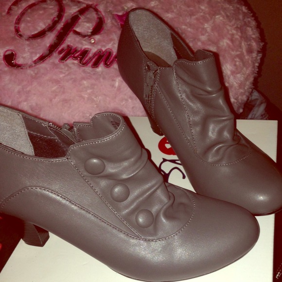 Grey booties