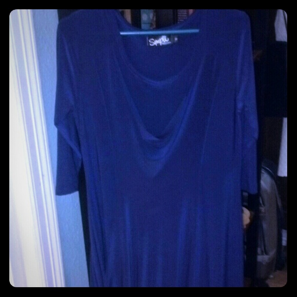 Purple Sympli Flowy Dress