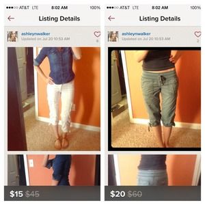 Abercrombie and hollister pant bundle