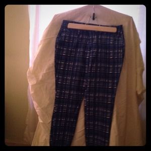 Plaid Capri Pants