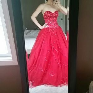 Tiffany designs ballgown style prom dress