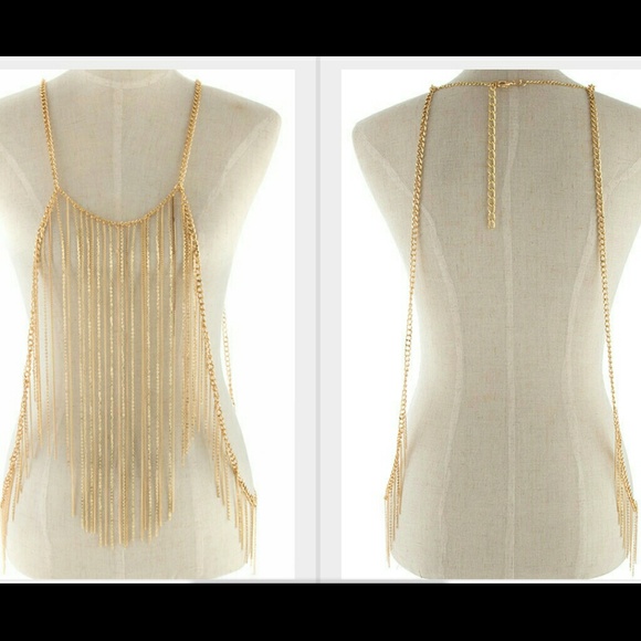 *SOLD*    Gold Body Chain