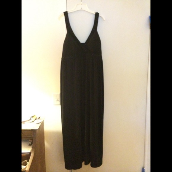 ❌Reserved❌Soft Black Maxi