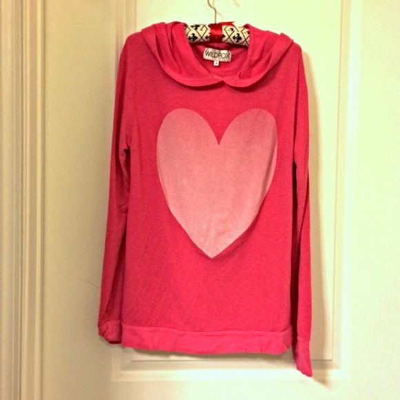 WILDFOX- pink ombré Malibu hoodie
