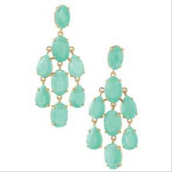 Stella and Dot Lily chandelier earrings