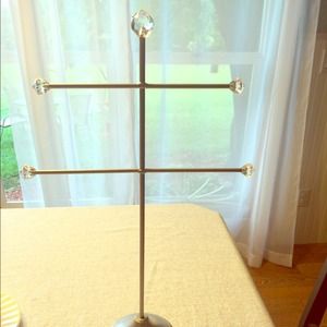 Jewelry Holder. Beautiful silver and jewel.