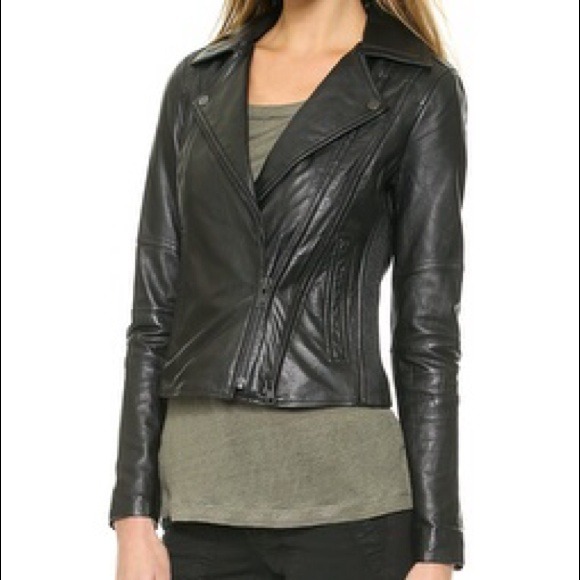 Joie Leather Jacket - Picture 3 of 4