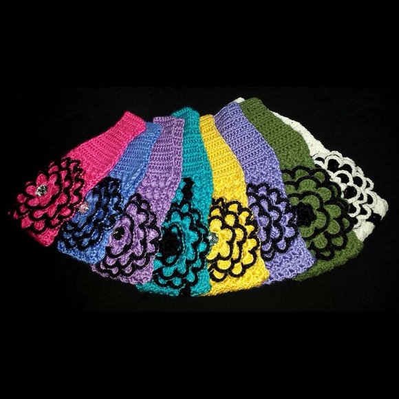 crochet headbands/earwarmers for any ages (NEW)