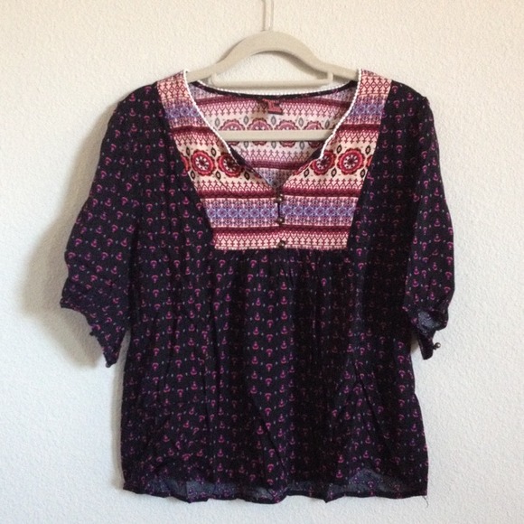 Forever21 Boho Blouse