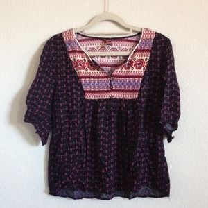 Forever21 Boho Blouse