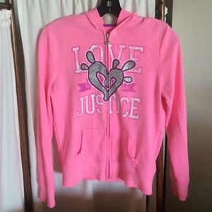 Pink Justice sweatshirt