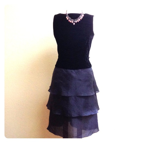 Escada Dresses & Skirts - Escada black tiered dress
