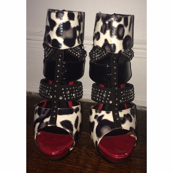 Animal Print Heels