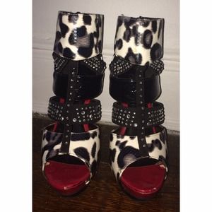 Animal Print Heels