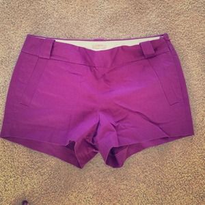 Jcrew purple shorts