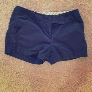 Jcrew navy shorts