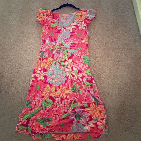 Lilly Pulitzer floral dress