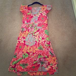 Lilly Pulitzer floral dress