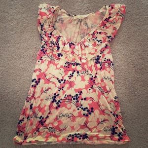 Anthropologie ruffle top