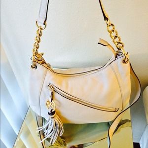 Michael Kors cream crossbody/handbag