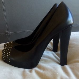 DV by Dolce Vita black shoes with gold studs