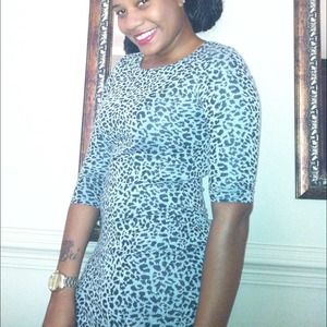 🚨🚨SOLD🚨🚨Leopard print dress !