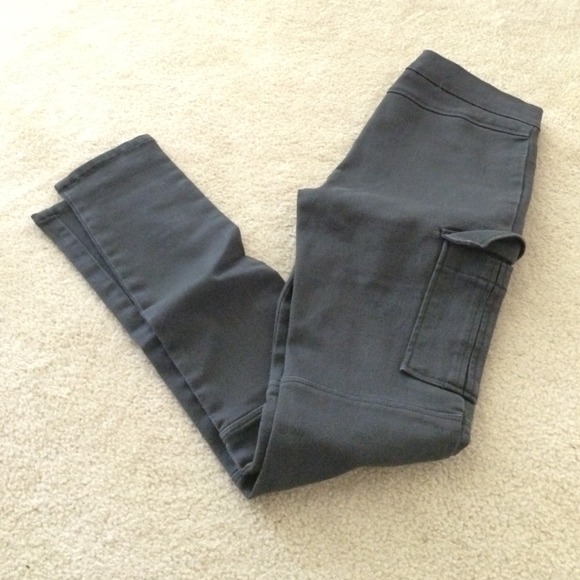 Grayish pants