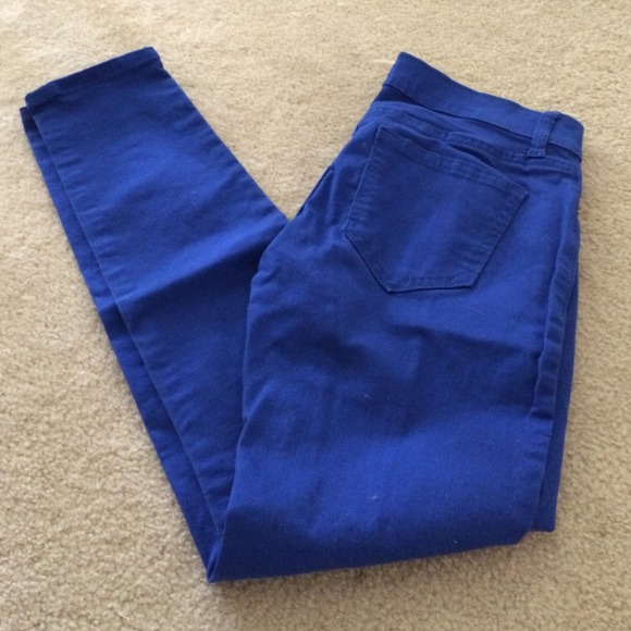 💙NWOT Blue rockstar pants💙
