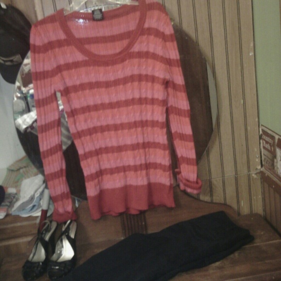Cherry and pink striped make offer