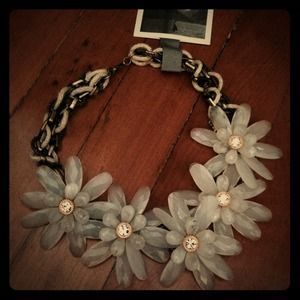 Anthropologie Floral Necklace