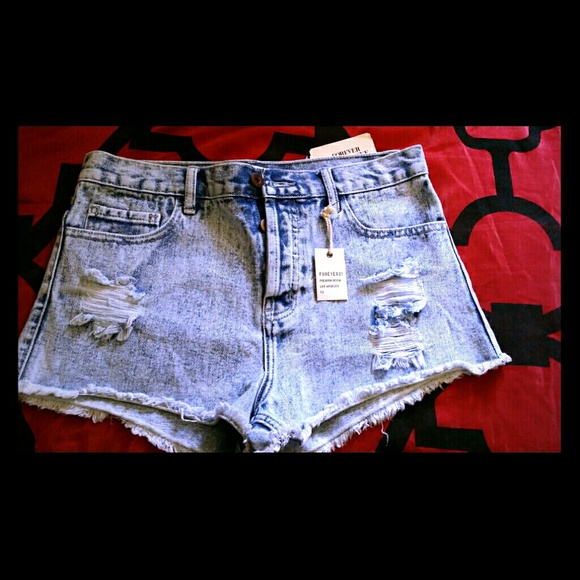Forever 21 Denim - Grudge denim shorts