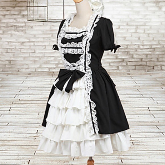 Lolita Maid Halloween Costume
