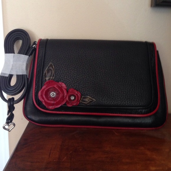 Genuine Brighton Rosella clutch. 10" X 6 1/2"