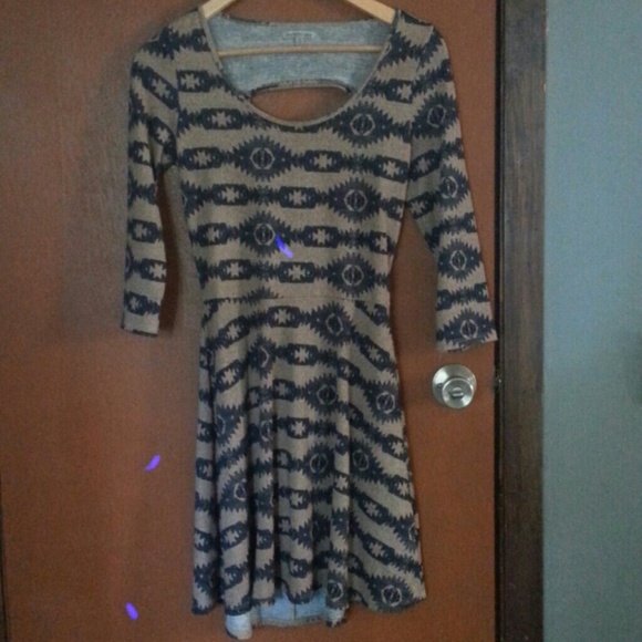 Charlottle russe dress open back.