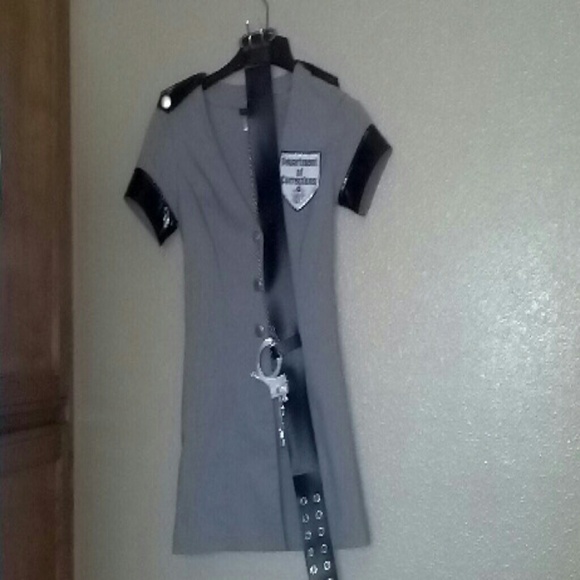 Sexy correctional officer Halloween costume