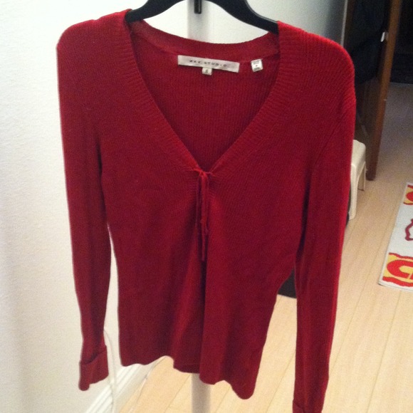 Red sweater